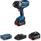 Акумулаторен ударен гайковерт Bosch GDS 18V-1000 2X5.0Ah / 06019J8304